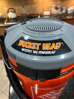 Bucket Head wet/dry vacuum