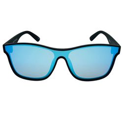 7012: Blue Mirror Wayfarer Sunglasses