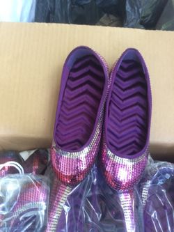 Brand new girl's glitter Pink shoes size 13 only