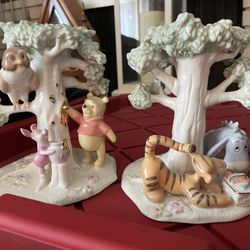 Lenox Winnie The Pooh Candle Holders 