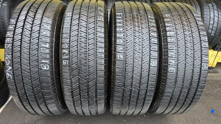 4 USED TIRES LT 275/70R18 FIRESTONE TRANSFORCE HT2 w/90% Thread All 4 Installed $450 ALL 4