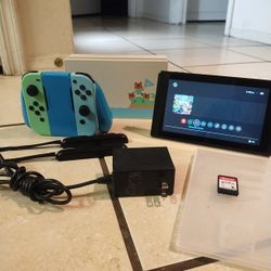 Nintendo Switch Animal Crossing bundle