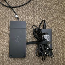 Dell 130W Docking Station (Compatible with HP & Lenovo Laptops) 
