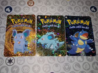 Nidoqueen Evolution Line Nintendo PrismStickers(2000)