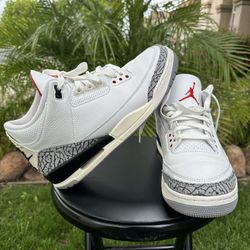 Air Jordan 3 White Cement 