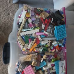 Mix Ziplock Bags Of LEGO