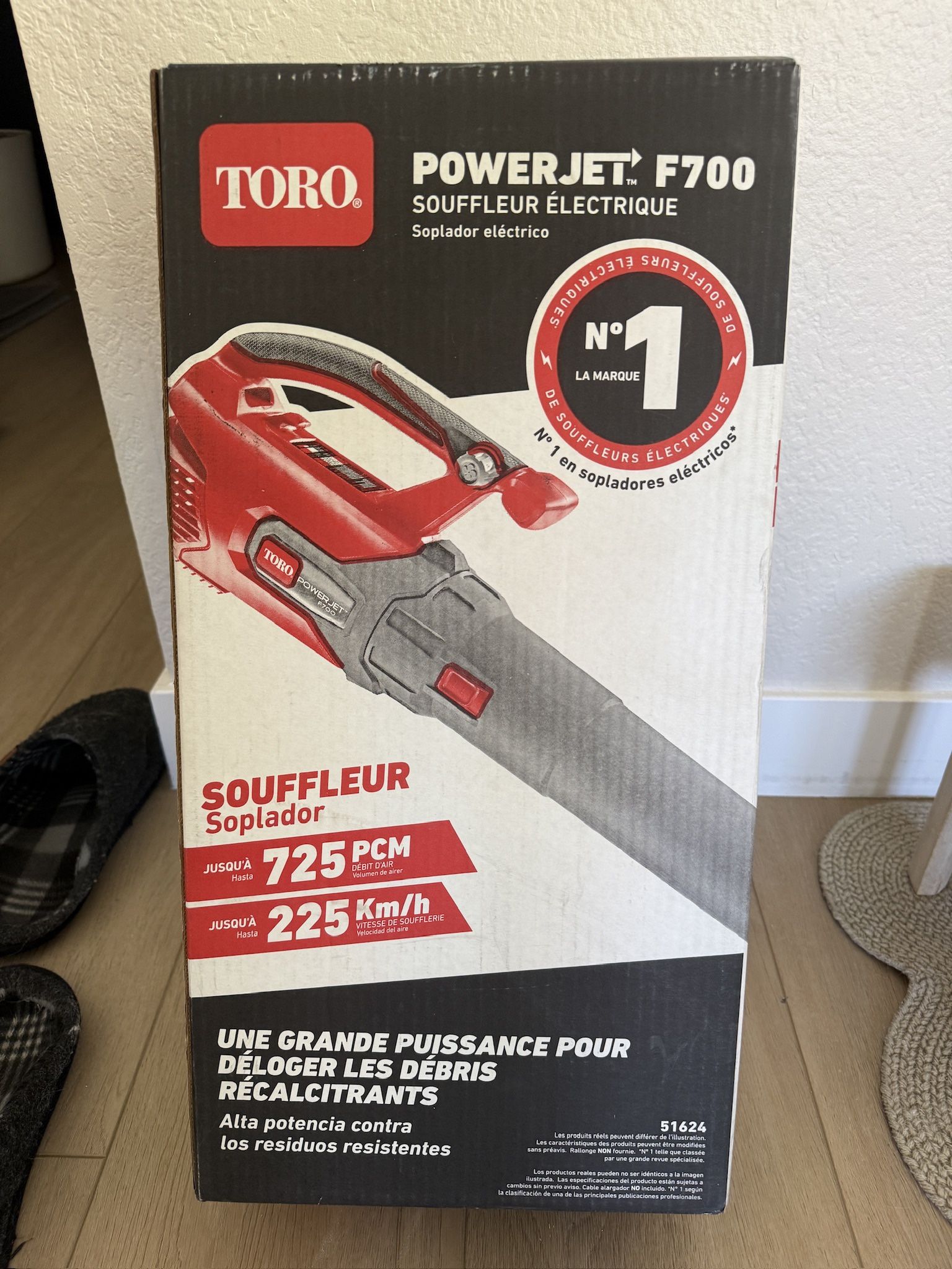 Toro PowerJet F700 Electric Leaf Blower