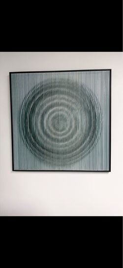 Ripple dimensional wall art- handcrafted acrylic panels