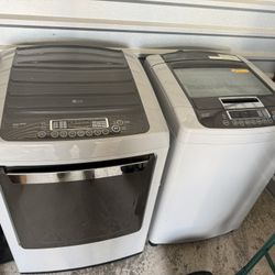  LG hydro shield washer and dryer set 