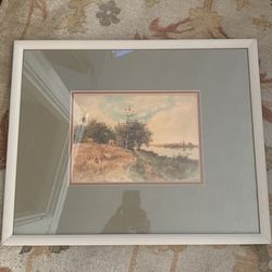 Albert A. Matthews California, 19th C Watercolor 