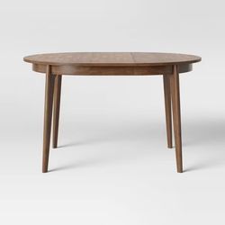 Astrid Mid-CenturyRound Extendable Dining Table