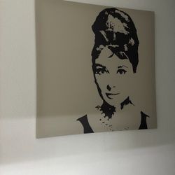 Painting- Print Of Audrey Hepburn