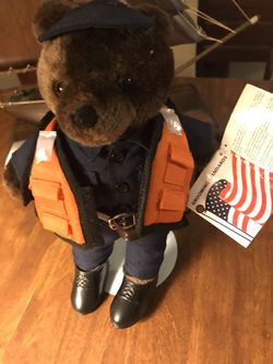 Coast guard bear suit serious toy