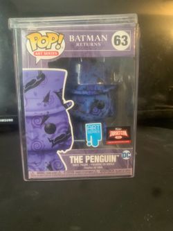 The Penguin Funko Pop! Batman Returns 63 Art Series 2022 Target Con
