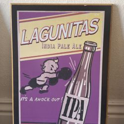 Vintage Bar Mirror & Beer Signs – Liquor Decor Bundle (8 pcs)