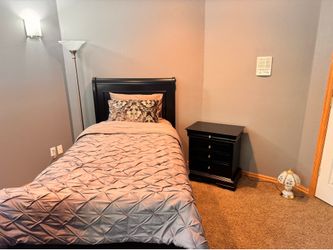 3 pieces twin bed set
