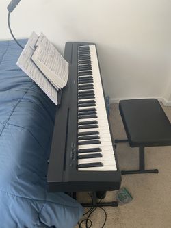 Yamaha p71 weighted action digital piano deals
