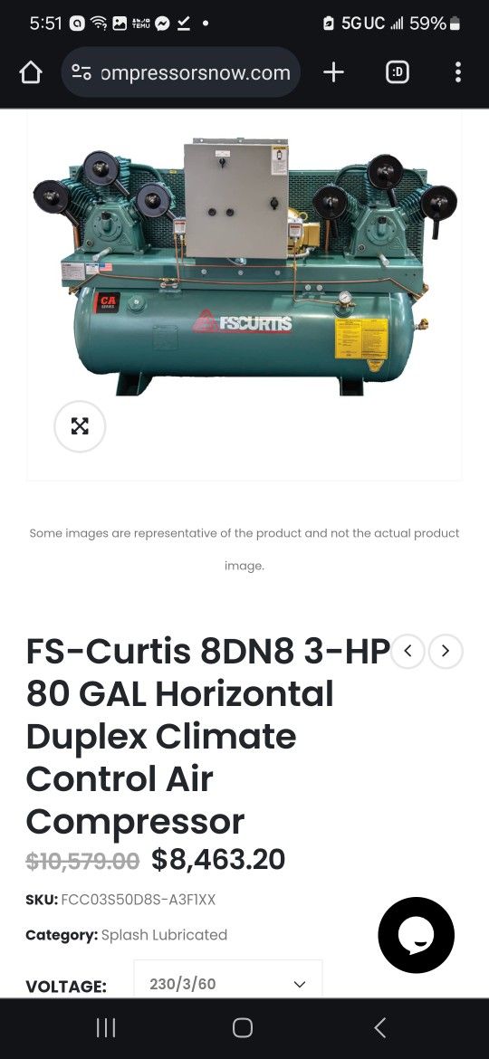 Compressor Works Good