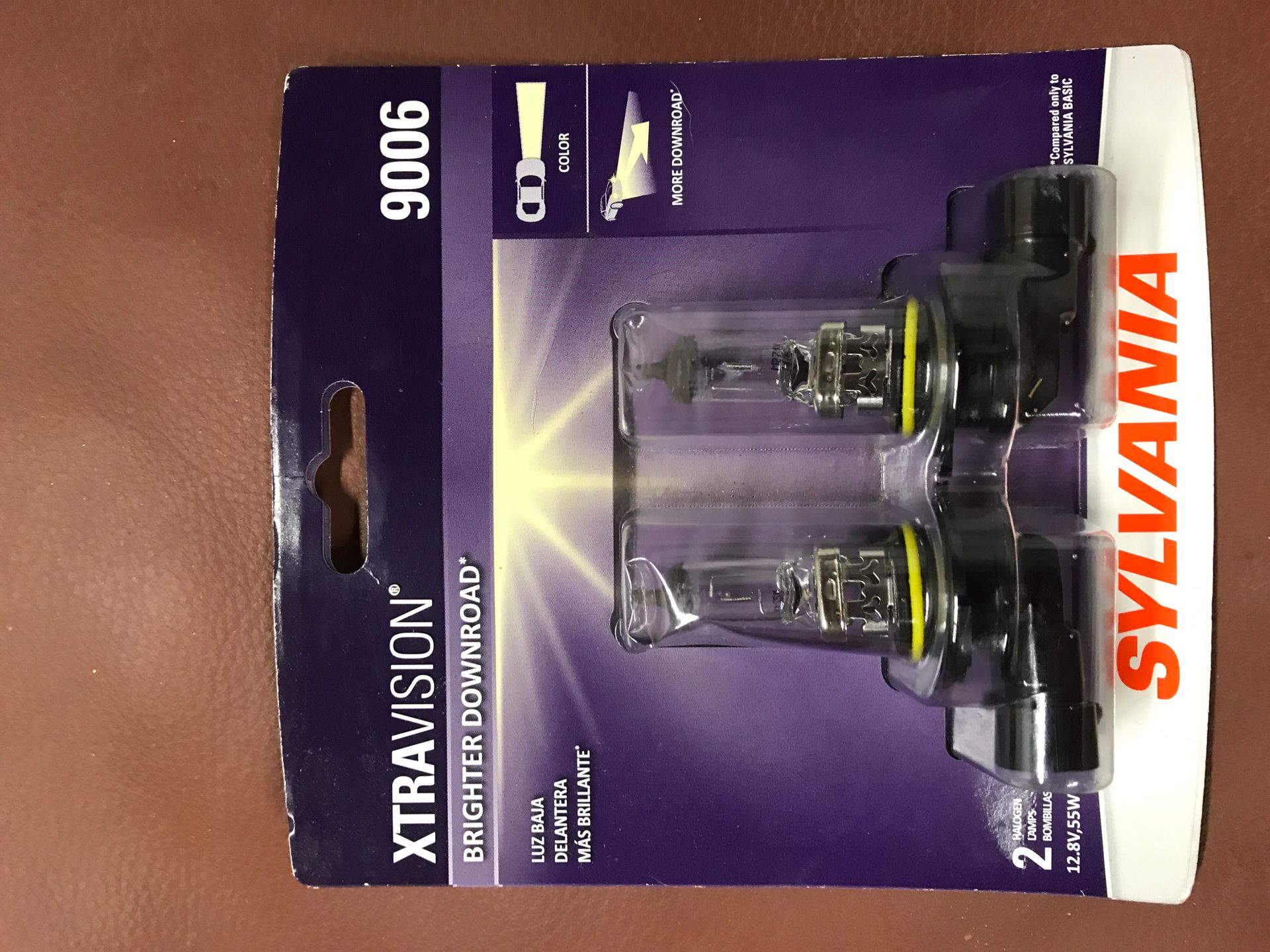 Sylvania 9006 halogen headlights