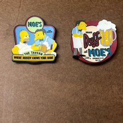 Character UK, Simpsons, 2003 Moe’s Tavern Coasters