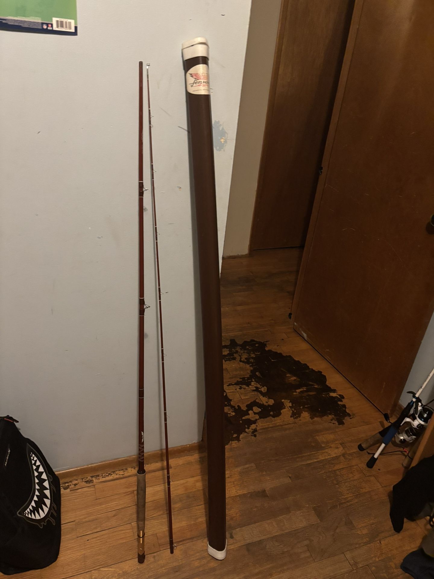 2 Fenwick vintage 9’0 fly fishing rod