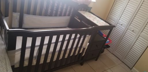 Cherrywood crib
