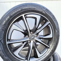 Set of 4 tires with rims like New for 2025-2024-2023 Acura RDX /MDX 255/50/20 🛞🛞🛞🛞