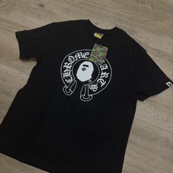 Bathing Ape x Chrome Hearts T shirt | Size: XL