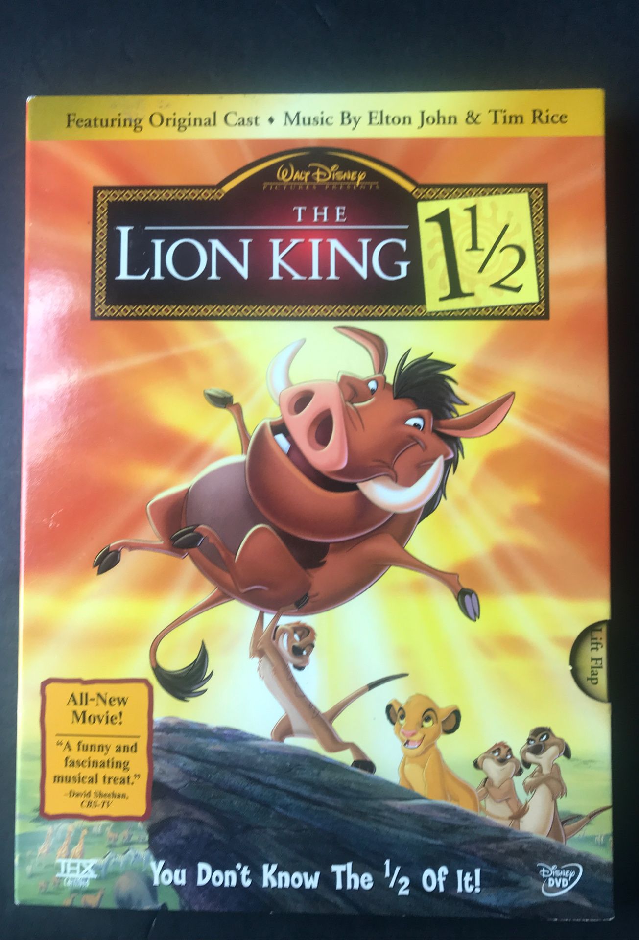 The Lion King 1 1/2 DVD
