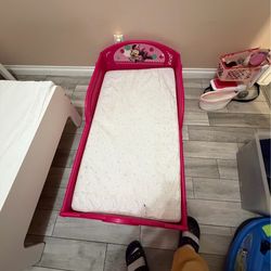 Mini kids bed with mattress
