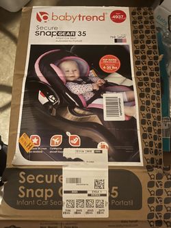 Baby trend car seat new in box pink