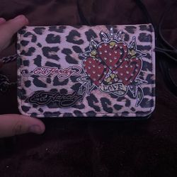 ed hardy mini purse 