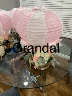 Hot Air Balloon Centerpieces