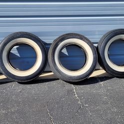 White Walls G78-15 Tires