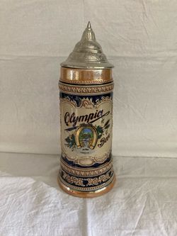 Vintage Olympia Beer Stein