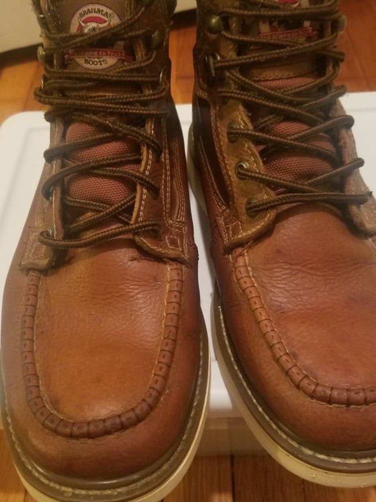 Brahma Work Boots Size 10.5
