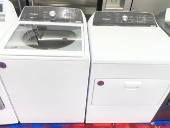 Whirlpool 2 in 1 washer and electric dryer