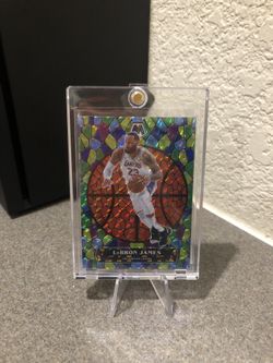 Lebron James Stained Glass