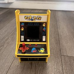 Pac-Man  Retro Mini Arcade Machine works great 