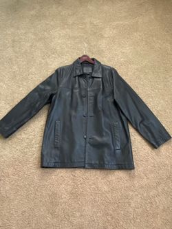 Men’s Coach leather jacket