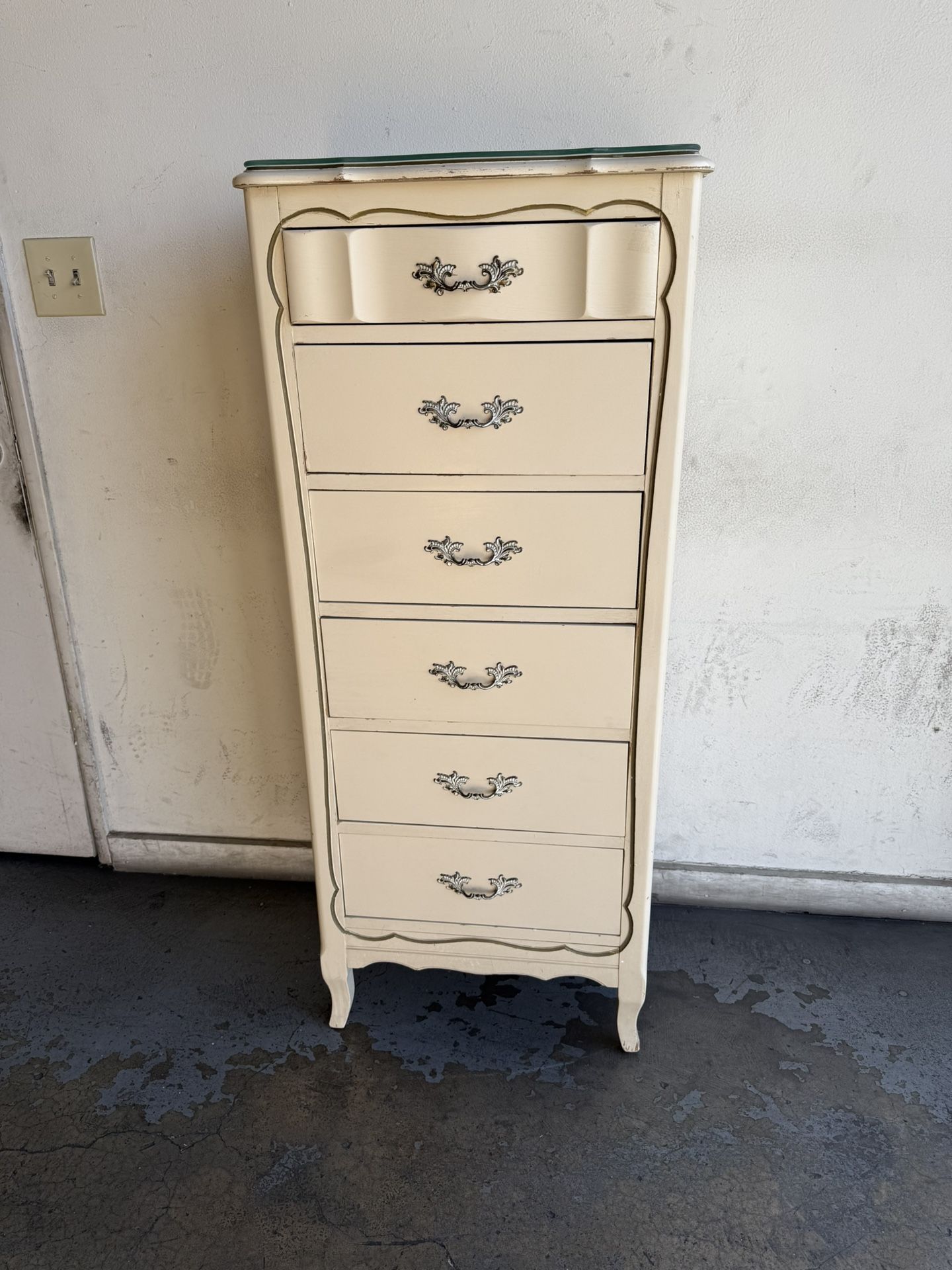 French Country Princess Lingerie Chest