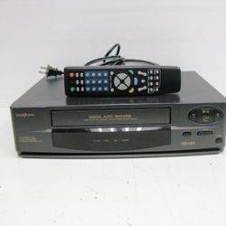 Broksonic Video Cassette Recorder Player VHS VCR