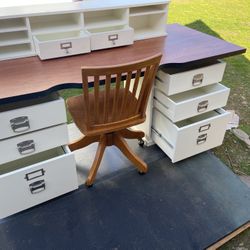 Pottery Barn Bedford Desk And Chair