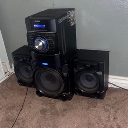 sony speakers with subwoofer 