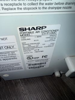 Sharp Portable Air Conditioner CV-P10MC