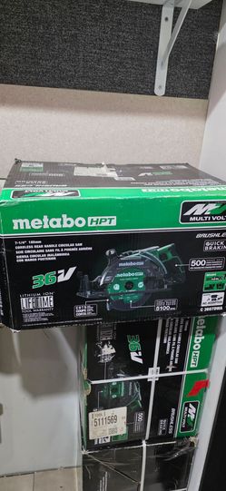 Metabo 7-3/4" circular saw kit