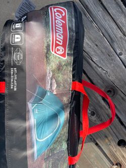 coleman 4 person tent