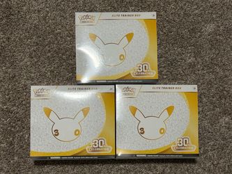 Pokémon 30th Celebration Elite Trainer Box $420