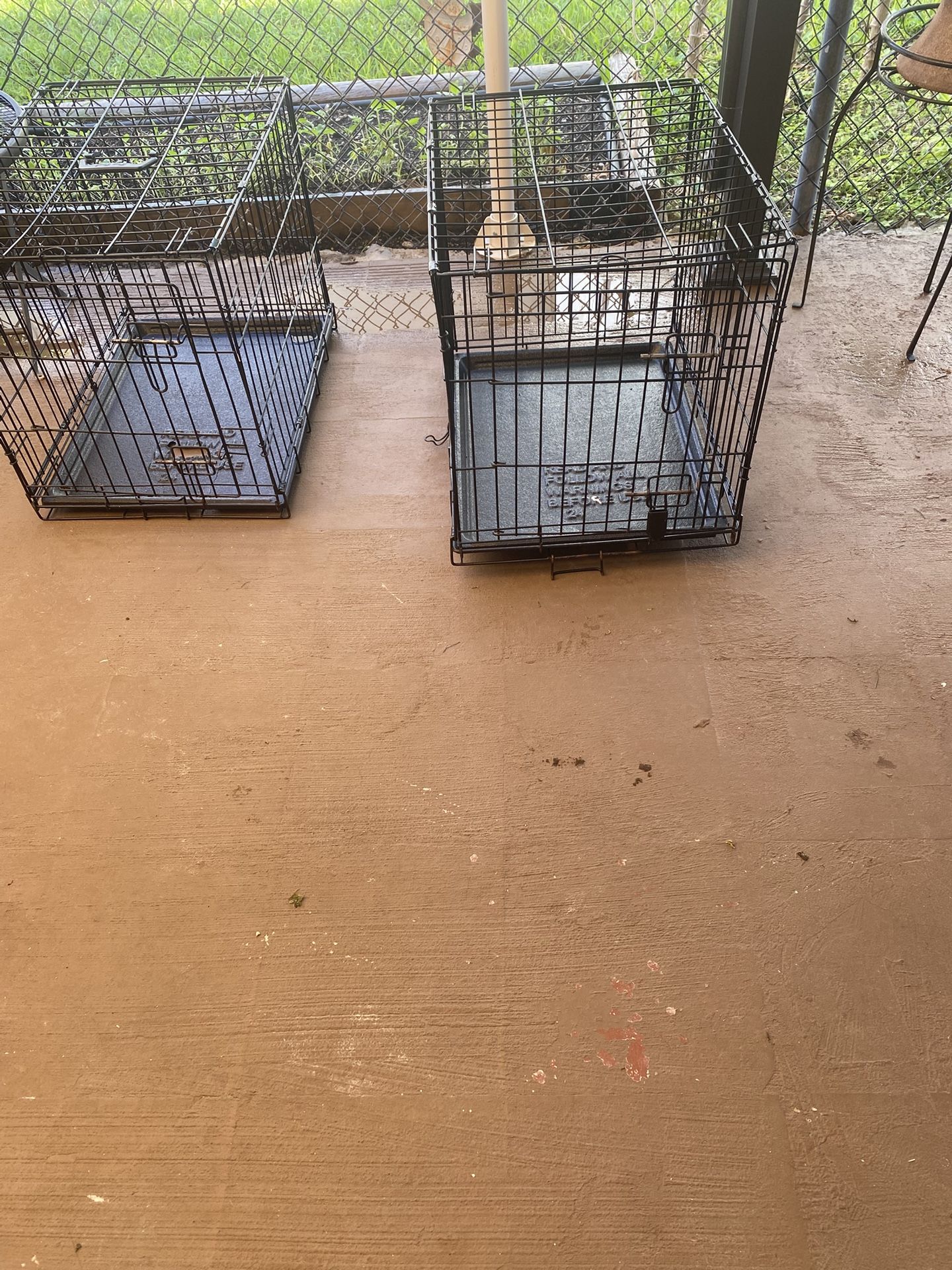 2 Dog Crates