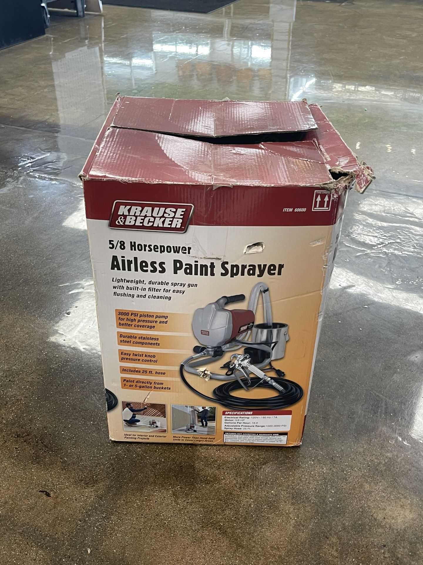 Kraus & Becker Airless Sprayer